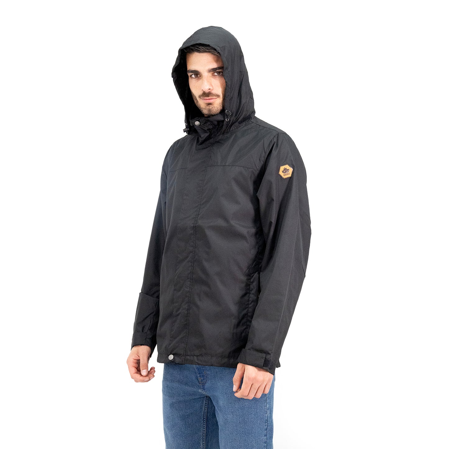 Cortaviento Quebec Storm Negro