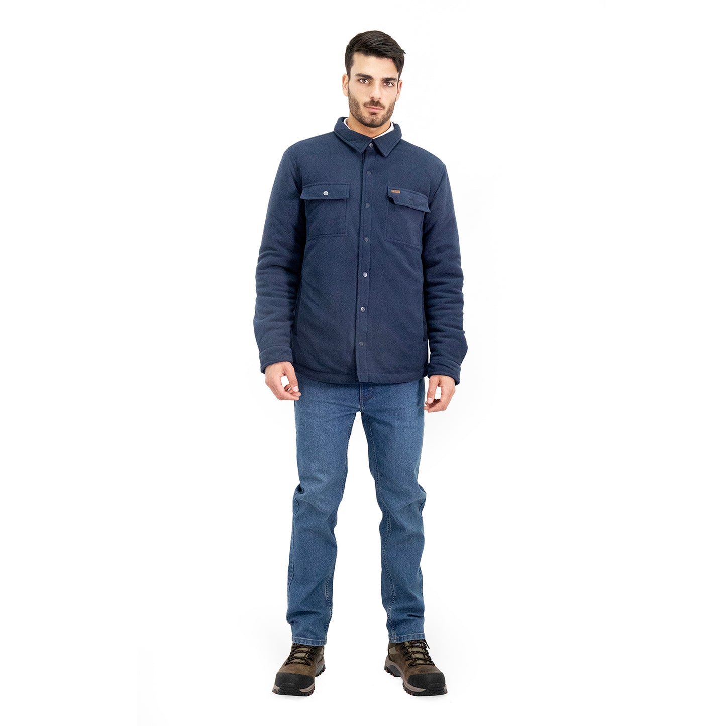 Chaqueta Polar Quebec Grizzly Azul