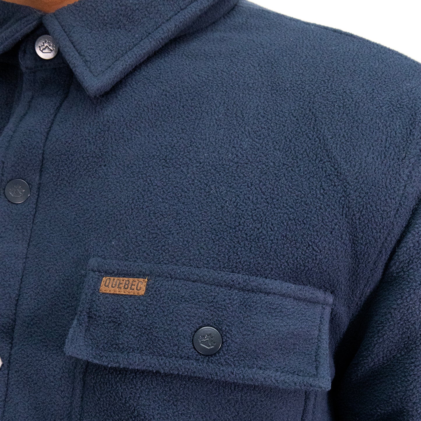 Chaqueta Polar Quebec Grizzly Azul