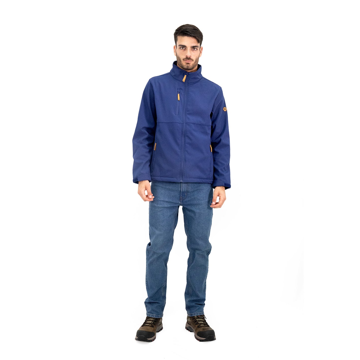 Softshell Quebec Lobo Azul Hombre