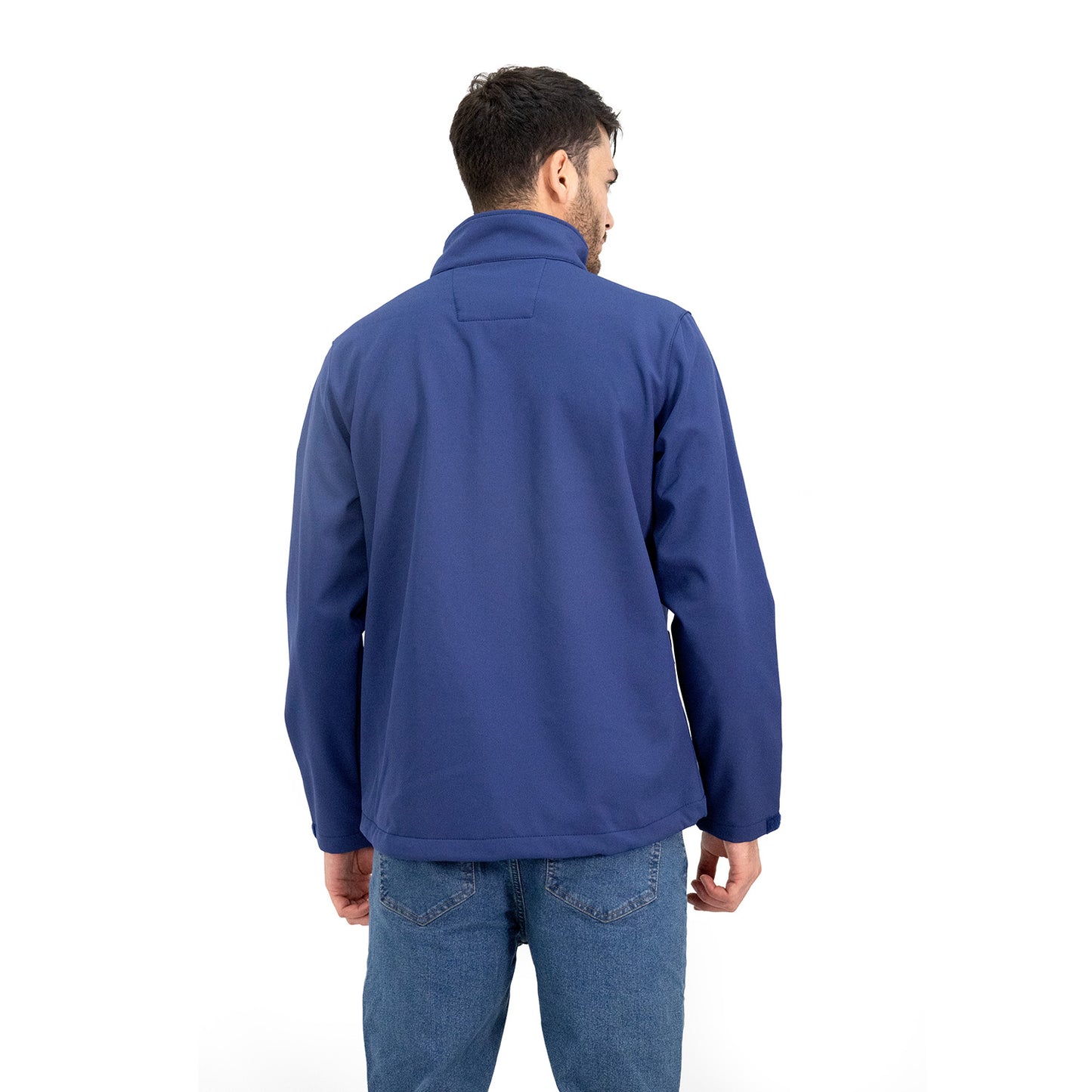 Softshell Quebec Lobo Azul Hombre