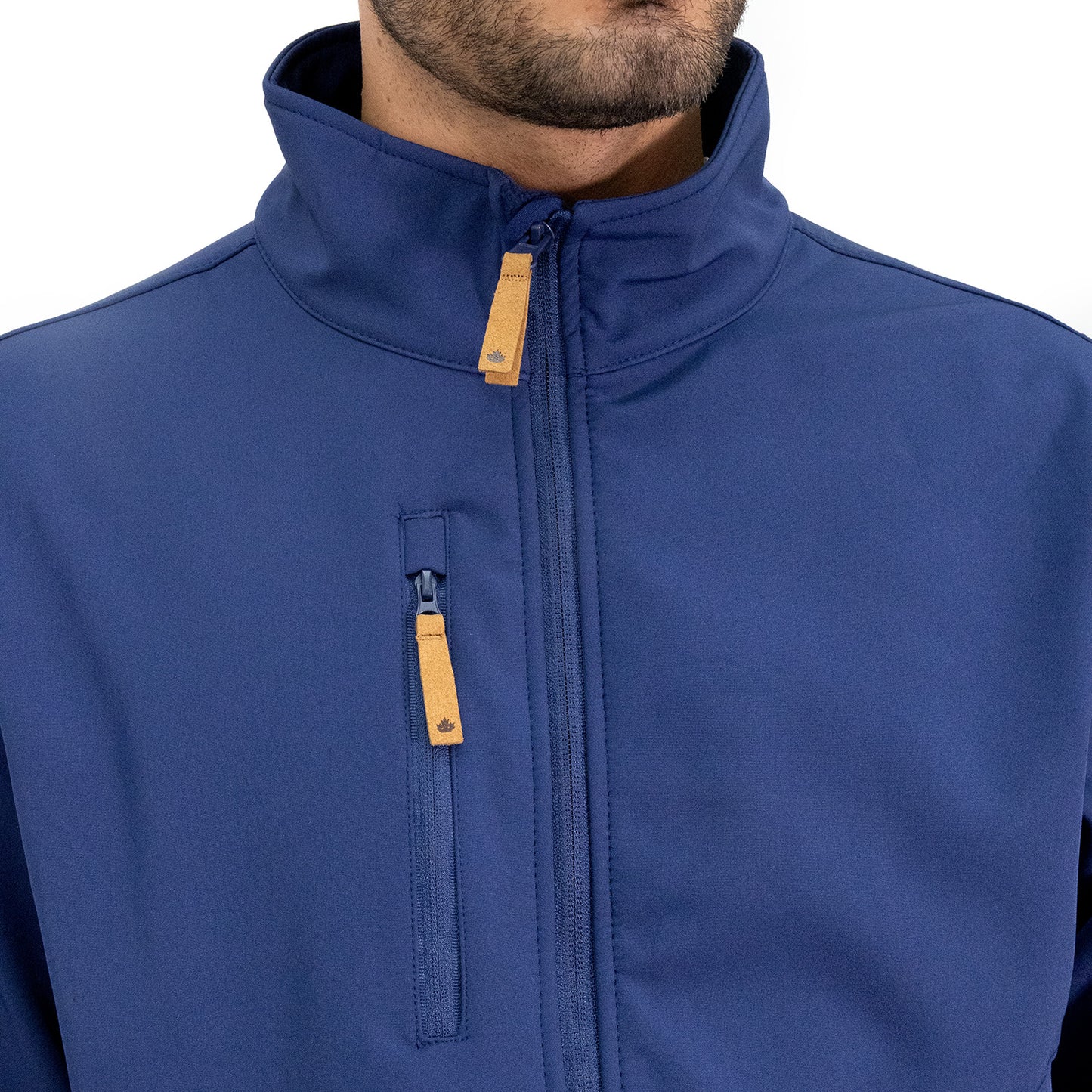 Softshell Quebec Lobo Azul Hombre