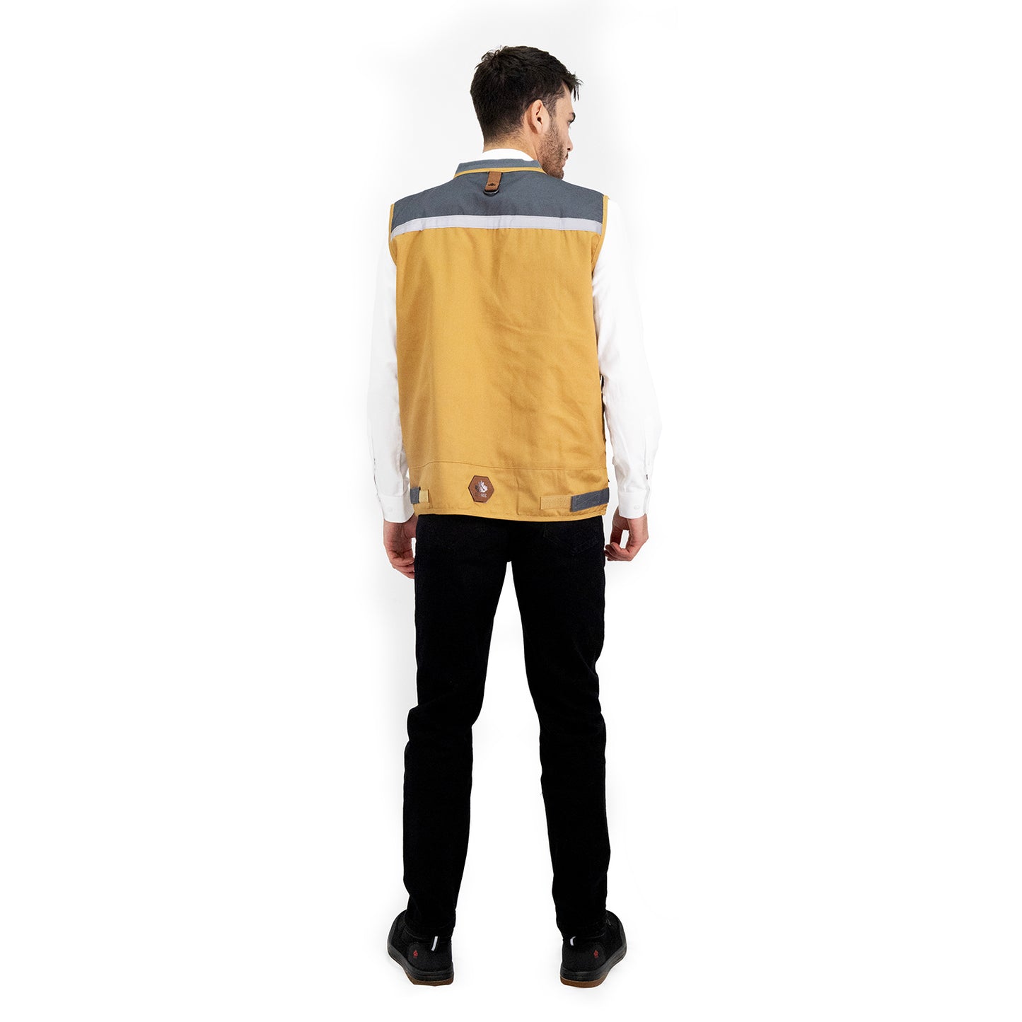 Chaleco Geólogo Gabardina Quebec Camel