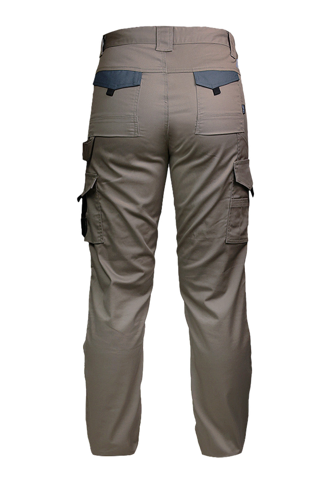 Pantalón Cargo HW Dakota Spandex Cafe Mujer