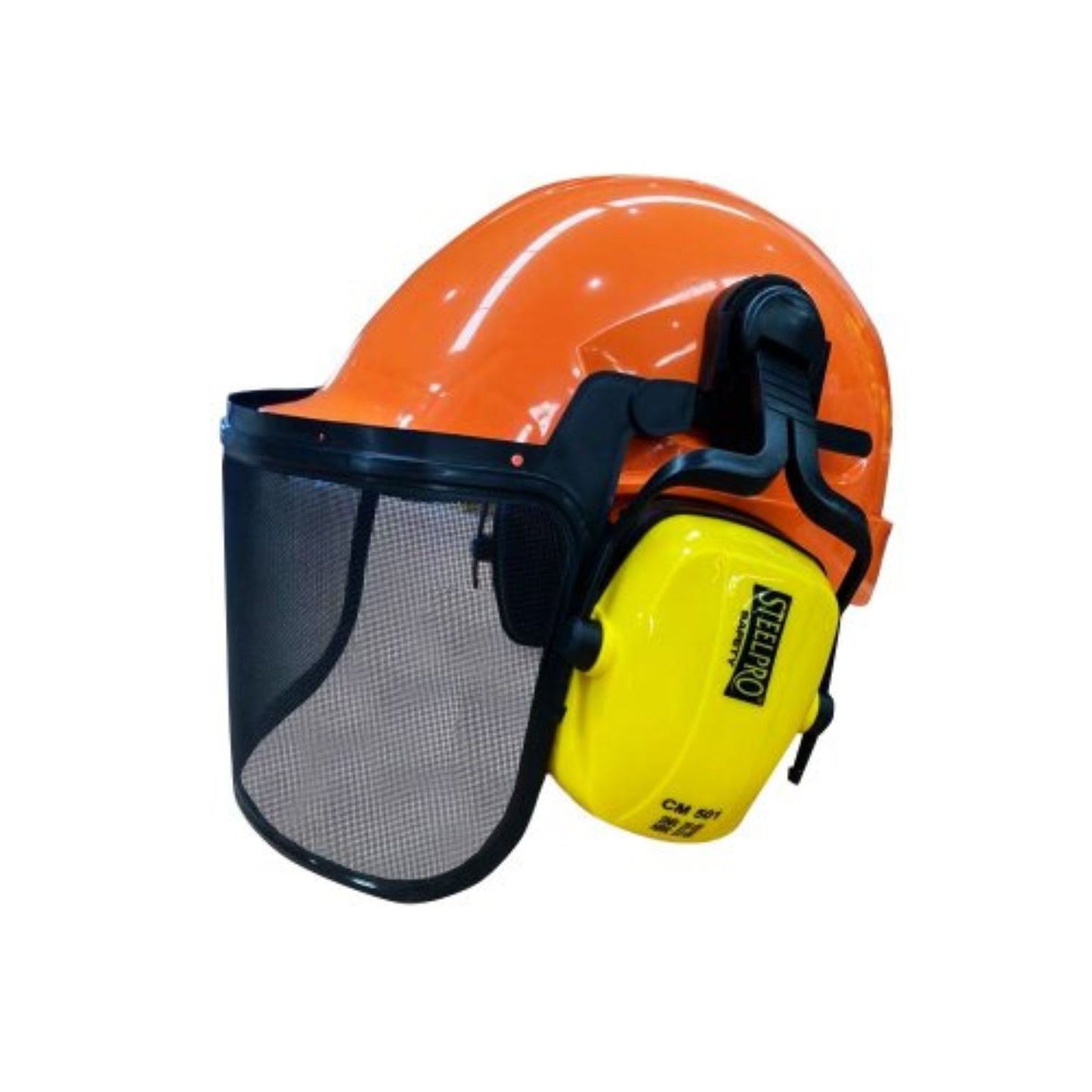Casco Mta Abs Motosierra Naranjo