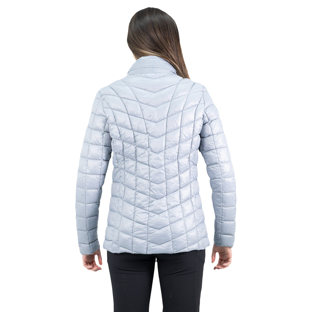 Parka Insulada HW Traveler Mujer Light Grey