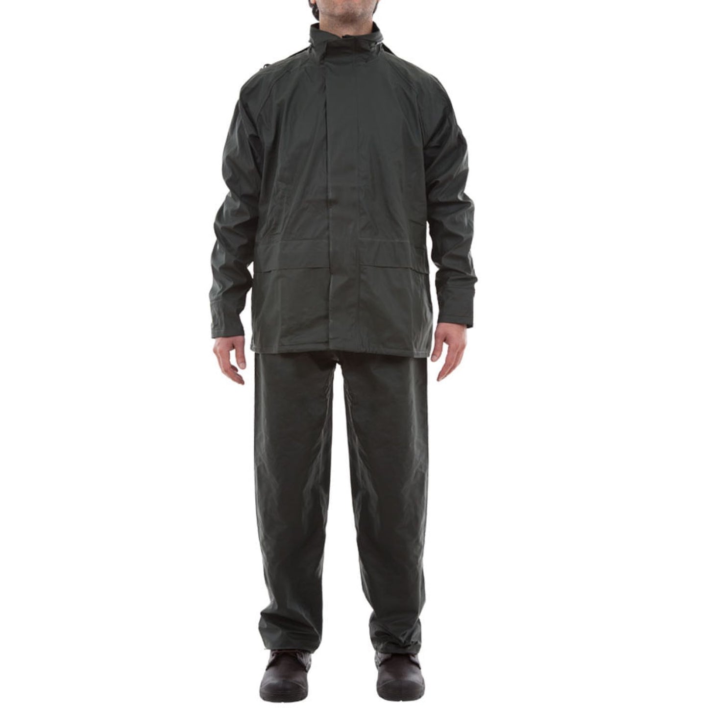 Traje Impermeable Alaska PU Verde Petróleo
