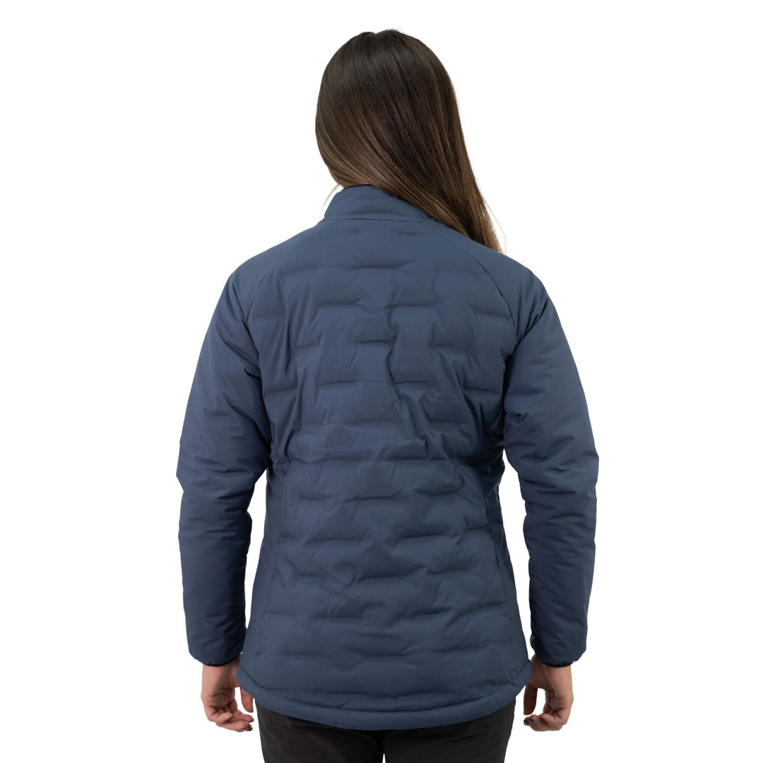 Parka Insulada HW Explorer sin Gorro Mujer Deep Blue