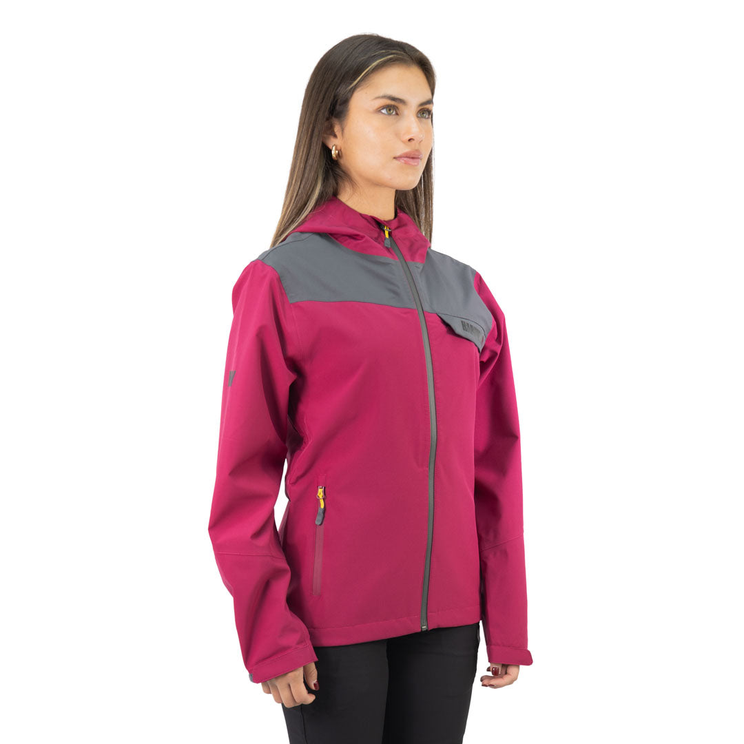 Hardshell HW Norway Mujer Burdeo