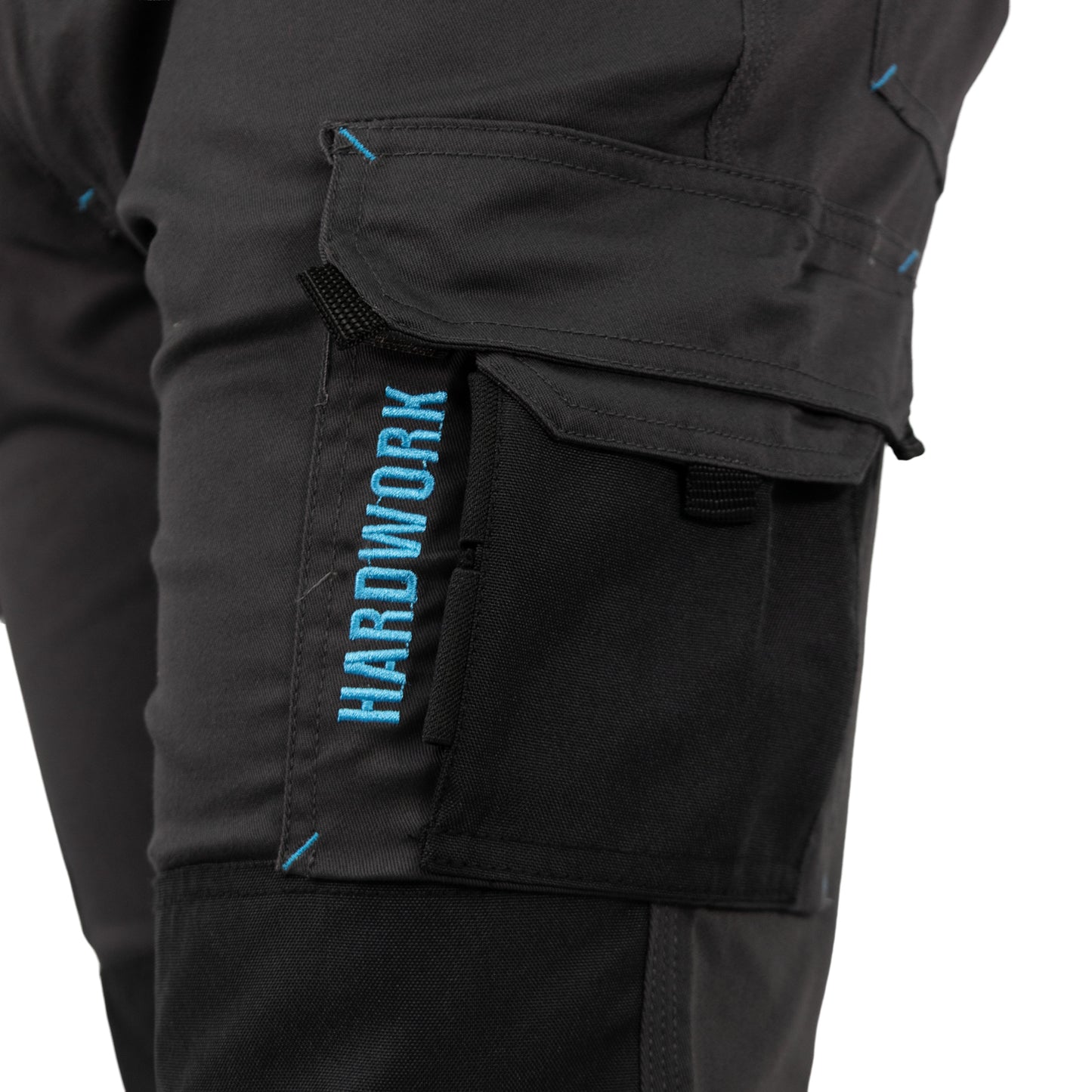 Pantalón Cargo HW Dakota Spandex Carbon Grey