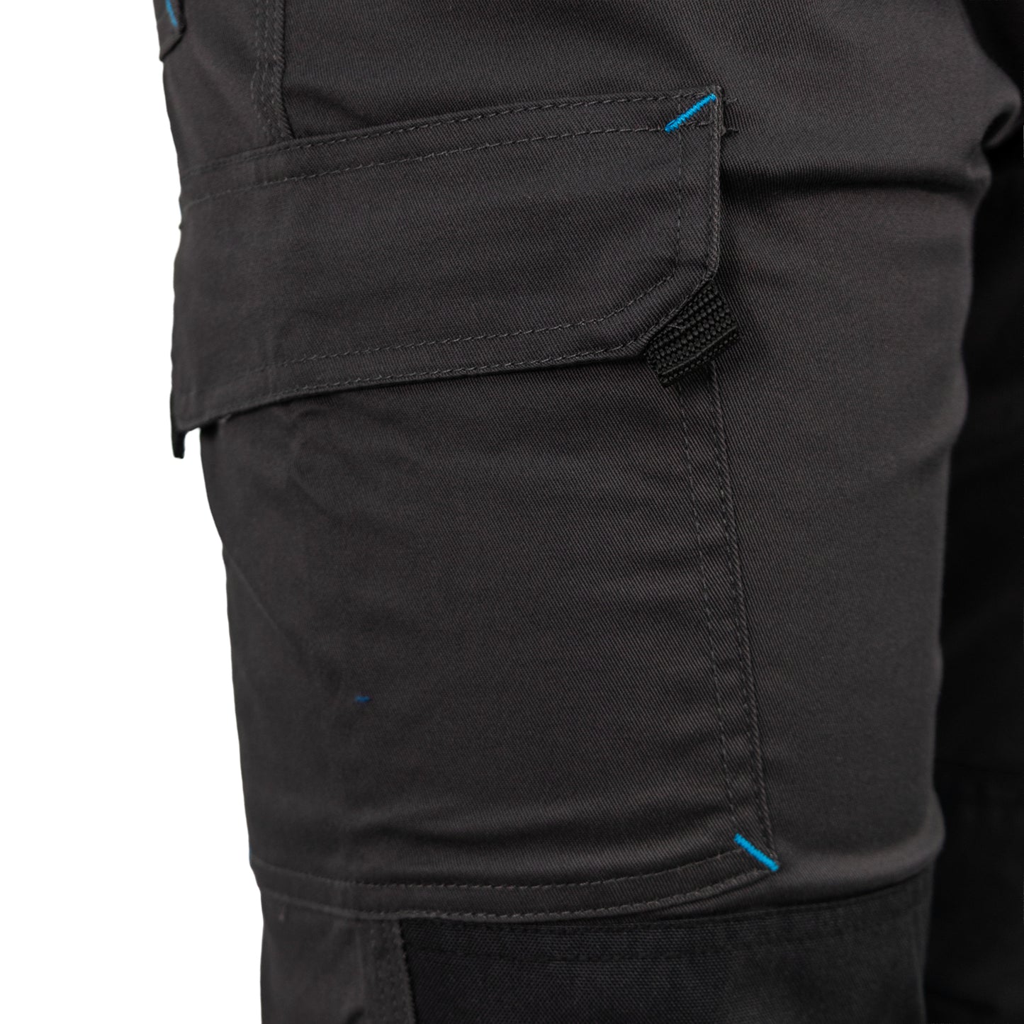 Pantalón Cargo HW Dakota Spandex Carbon Grey