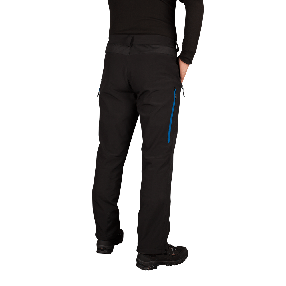 Pantalón HW Softshell Wolverine Antiácido Negro/Azul