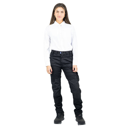 Pantalón Cargo HW Dakota Spandex Mujer Dark Shadow