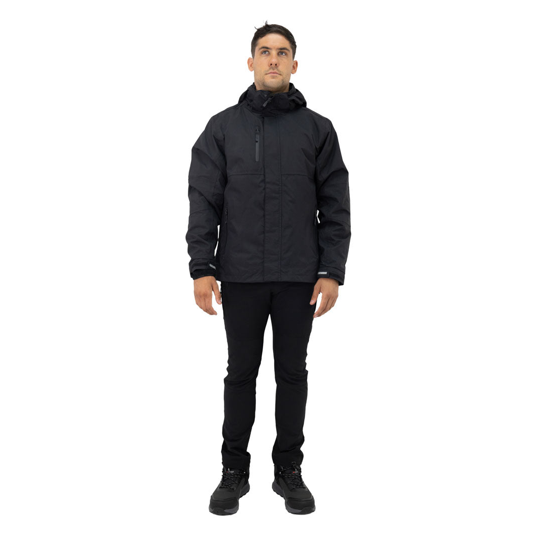 Parka Desmontable HW Reno 3 En 1 Negro