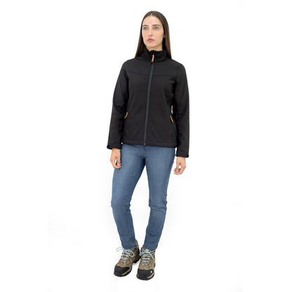 Softshell Quebec Loba Negro