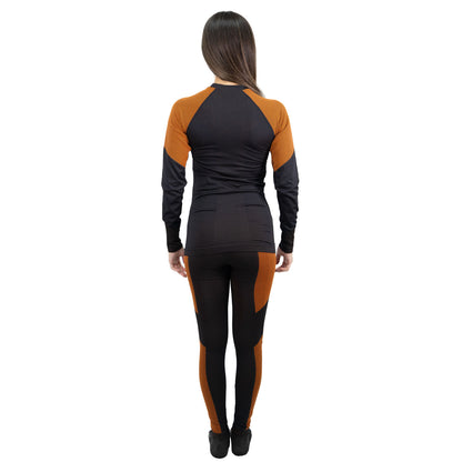 Conjunto Primera Capa HW Ecopper Mujer Black