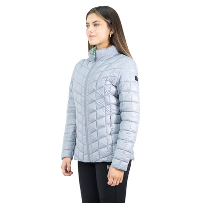 Parka Insulada HW Traveler Mujer Light Grey