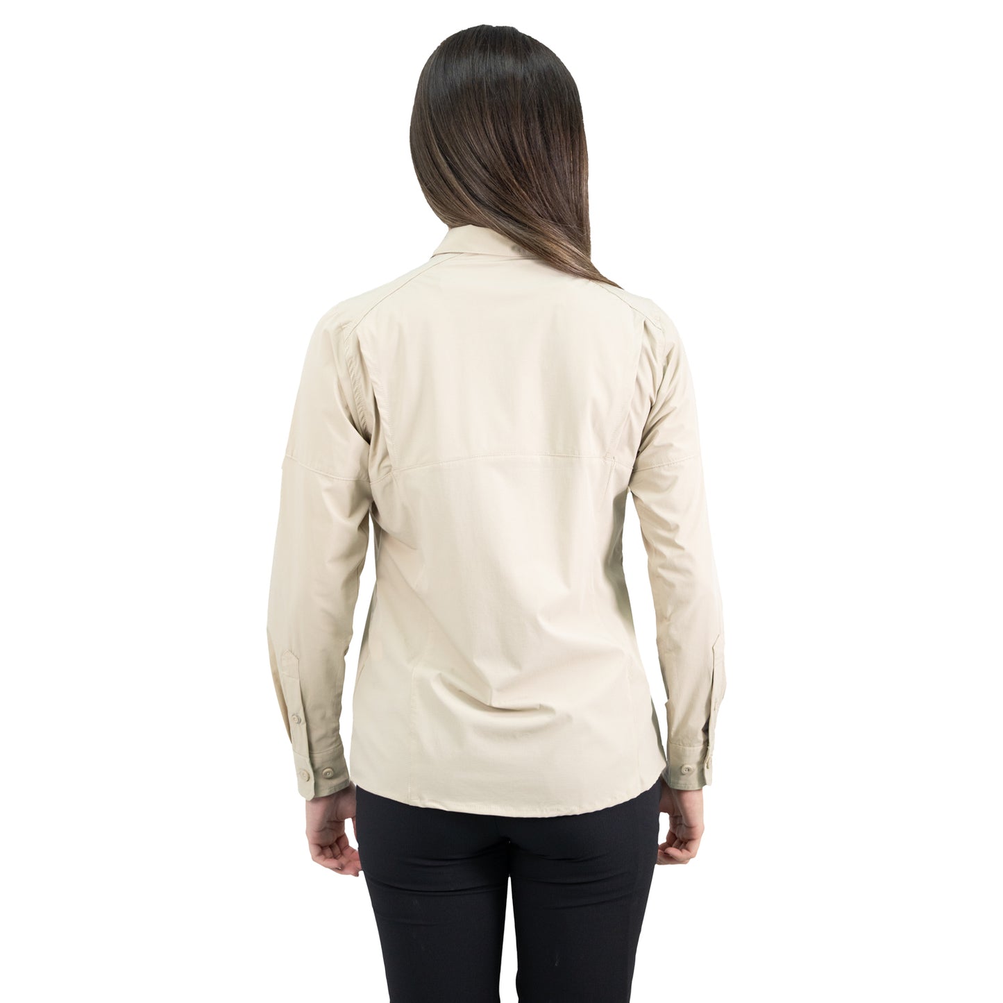 Camisa HW Antakari Spandex Mujer Beige