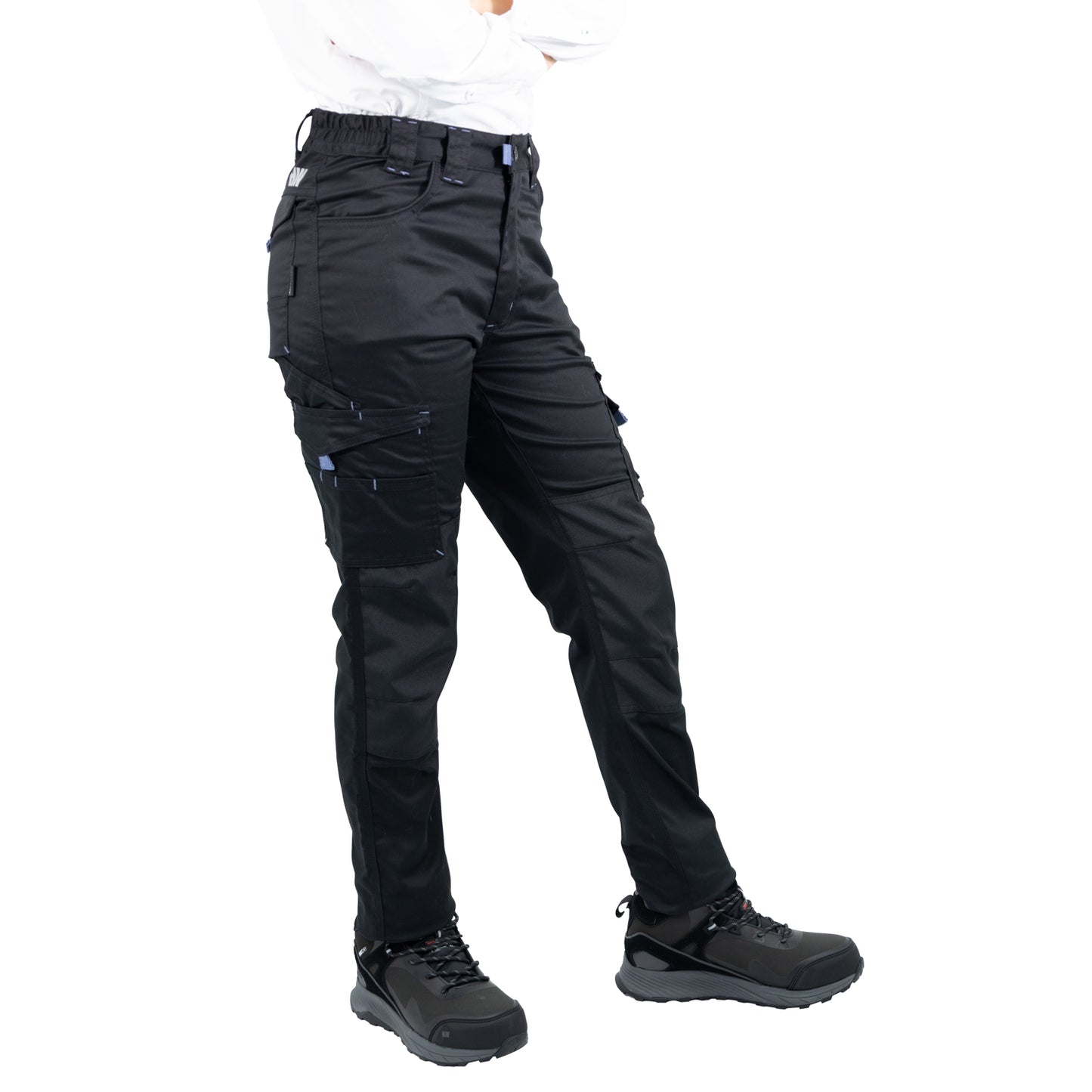Pantalón Cargo HW Dakota Spandex Mujer Dark Shadow