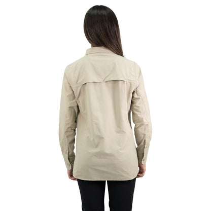 Camisa HW Duck Dry Mujer Beige