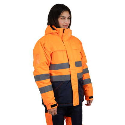 Parka Reflectiva HW Siberia Naranjo Fluor