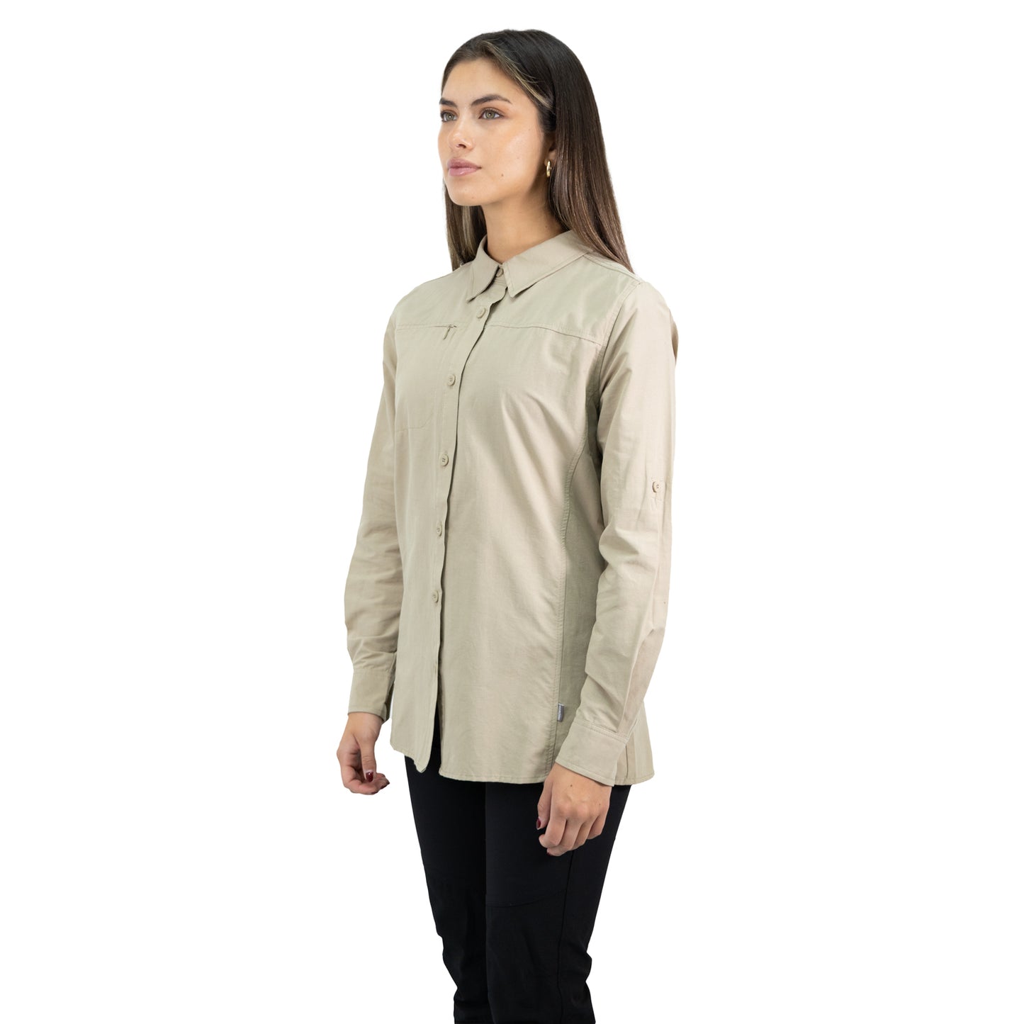 Camisa HW Duck Dry Mujer Beige