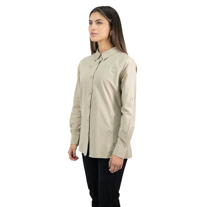 Camisa HW Duck Dry Mujer Beige