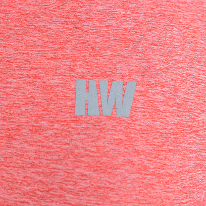 Polera Dry Fit Hw Manga Corta Mujer Salmon