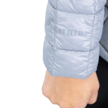 Parka Insulada HW Traveler Mujer Light Grey