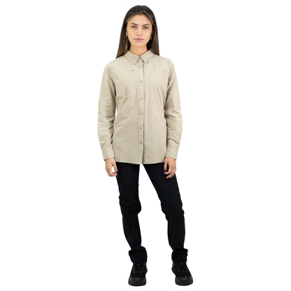 Camisa HW Duck Dry Mujer Beige