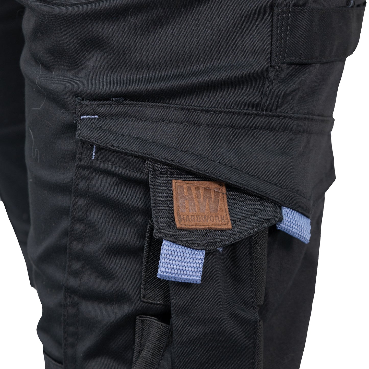 Pantalón Cargo HW Dakota Spandex Mujer Dark Shadow