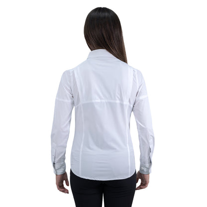 Camisa HW Antakari Spandex Blanca Mujer