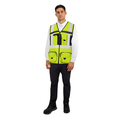 Chaleco Geologo Alaska Xpert Amarillo Hombre