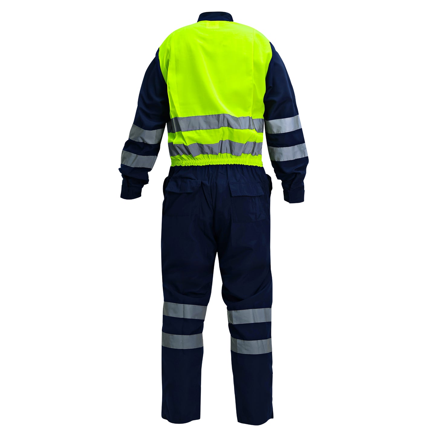 Overol Reflectivo RFX Bicolor Azul/Amarillo Fluor