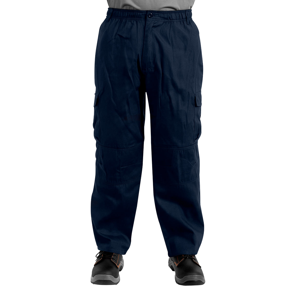PANTALÓN POPLIN AZUL