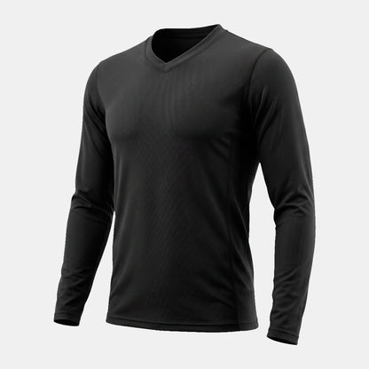 CONJUNTO PRIMERA CAPA HW POLIESTER COOLDRY NEGRO