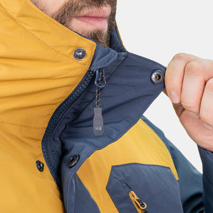 Parka HW Kodiak Azul Mostaza
