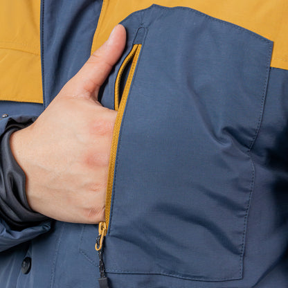 Parka HW Kodiak Azul Mostaza