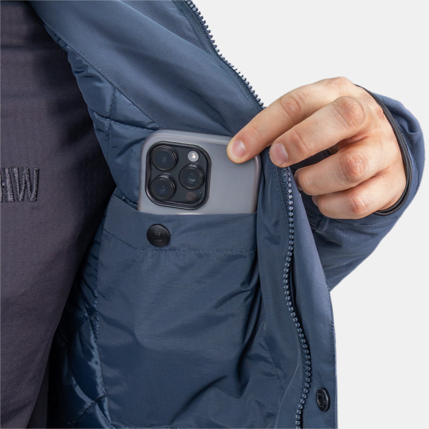 Parka HW Kodiak Azul Mostaza