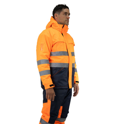 Parka Reflectiva HW Siberia Naranjo Fluor