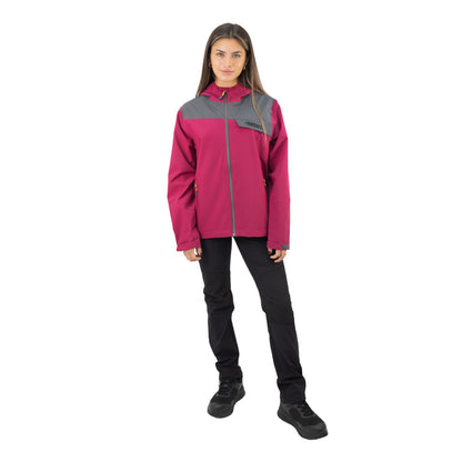 Hardshell HW Norway Mujer Burdeo
