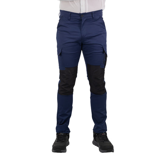 Pantalón Cargo HW Dakota Spandex Deep Blue