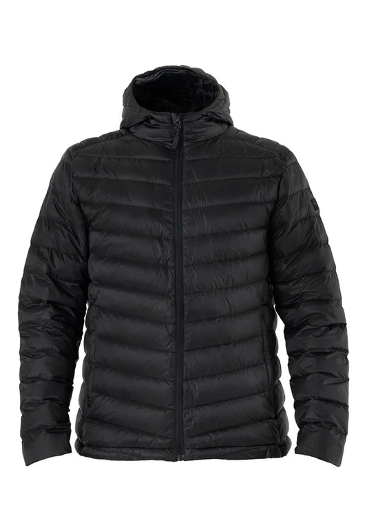 Parka Pluma HW Pullay con Gorro Negro