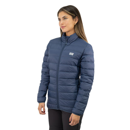 Parka Pluma HW Pullay Pro Azul Mujer