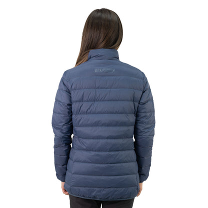 Parka Pluma HW Pullay Pro Azul Mujer