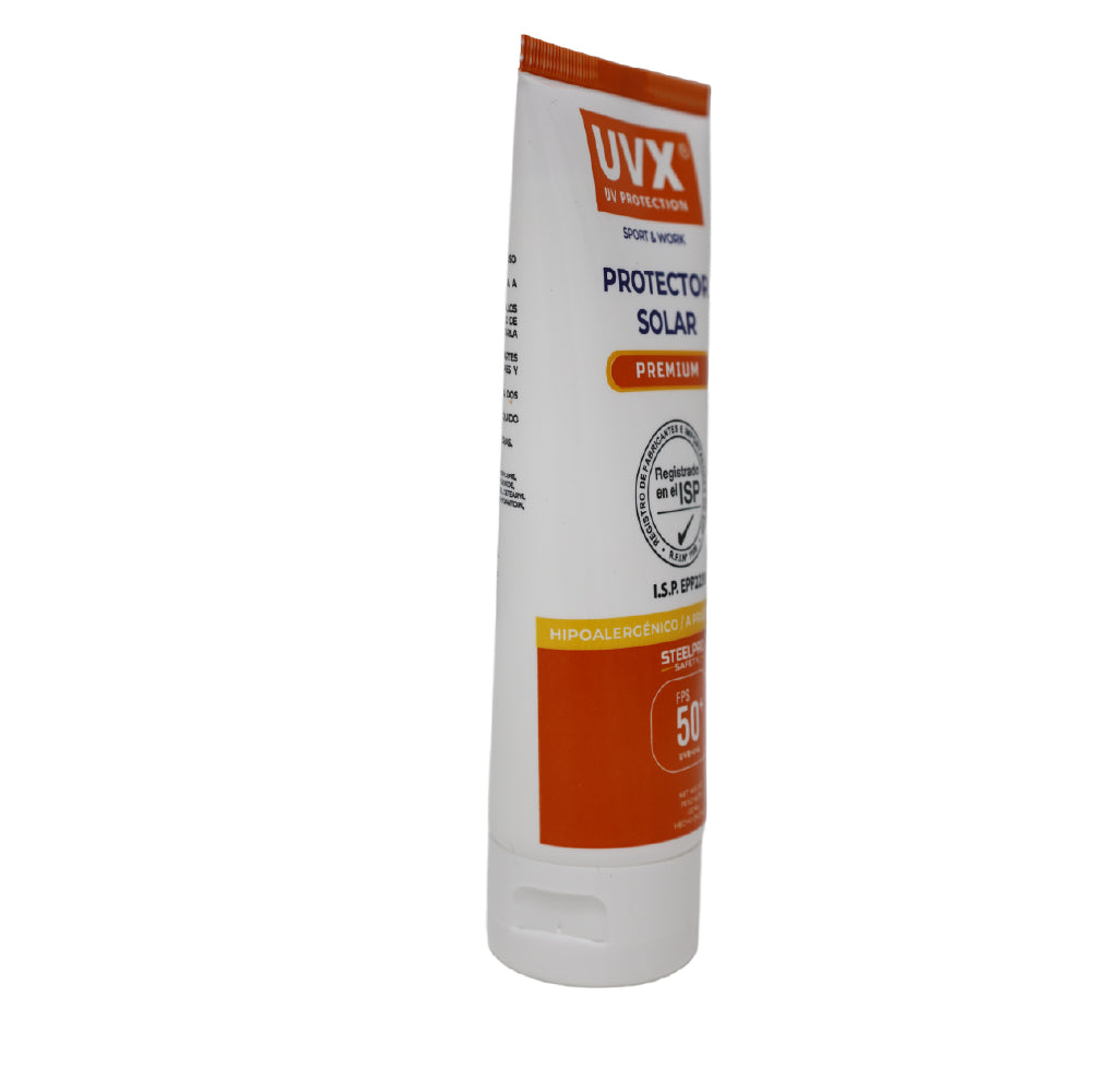 Crema Protección Solar UVX 120 Grs. Premium